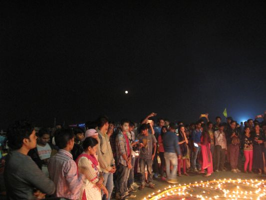 Notre Mandala lors de Dev Divali